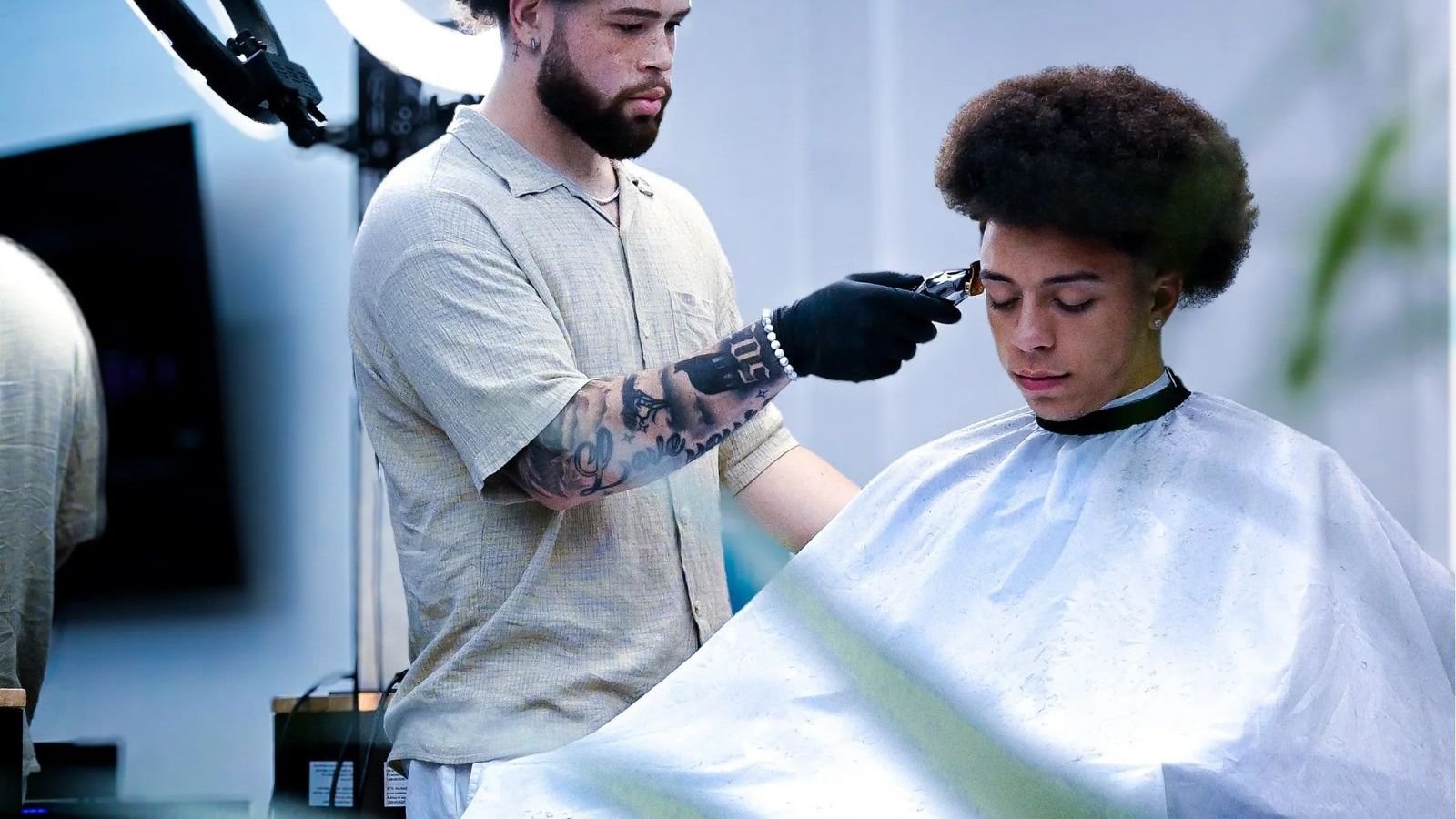 Madison Barbershop cut in Keizer